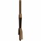 Ekena Millwork Davenport Timber Gable Bracket, Western Red Cedar, 108"W x 27"H x 1 1/2"D x 3 1/2"F, 6/12 Pitch GBW108X27X0204DAV00SWR - alternate 2